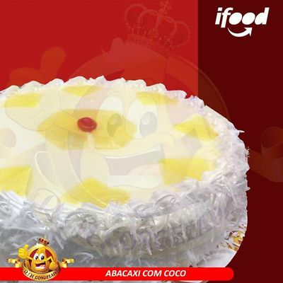 Torta Abacaxi c coco - 25cm