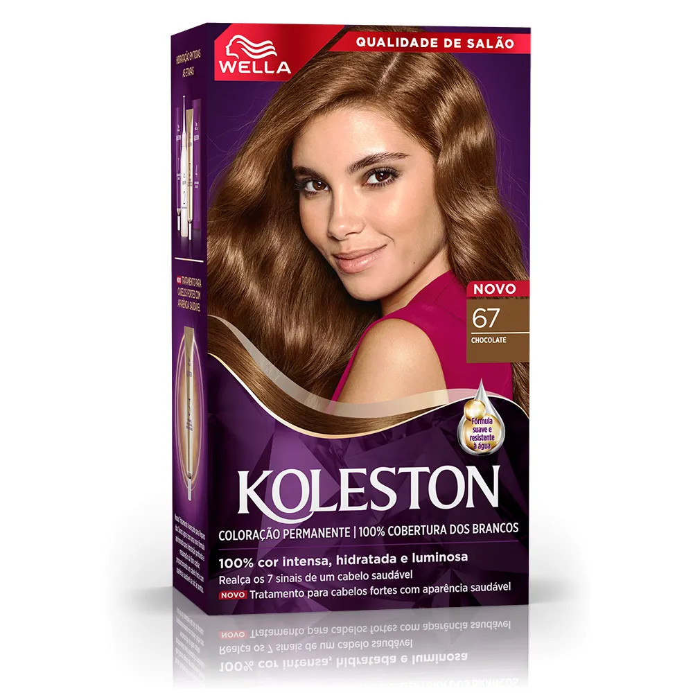 COLORAÇÃO TINTURA KOLESTON CHOCOLATE 67