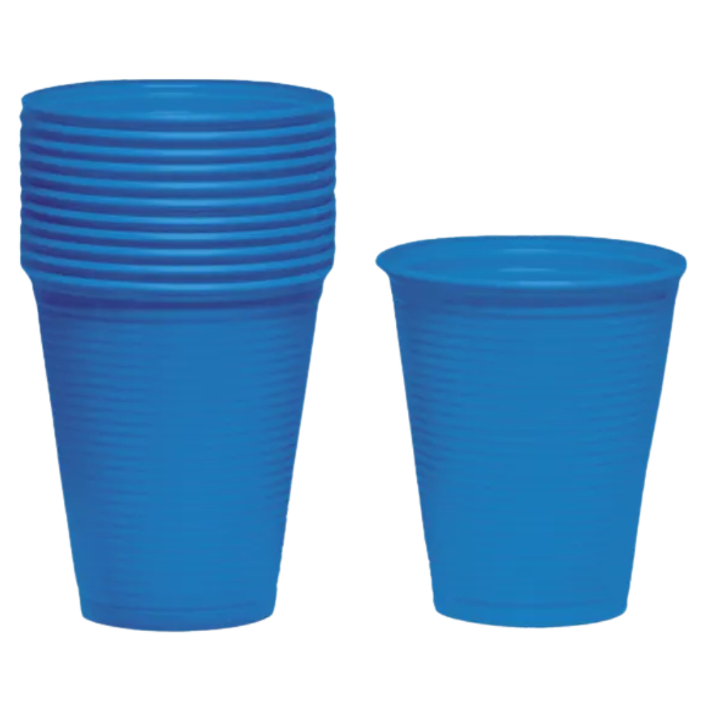 COPO DESCARTAVEIS AZUL 200ML C/50UN