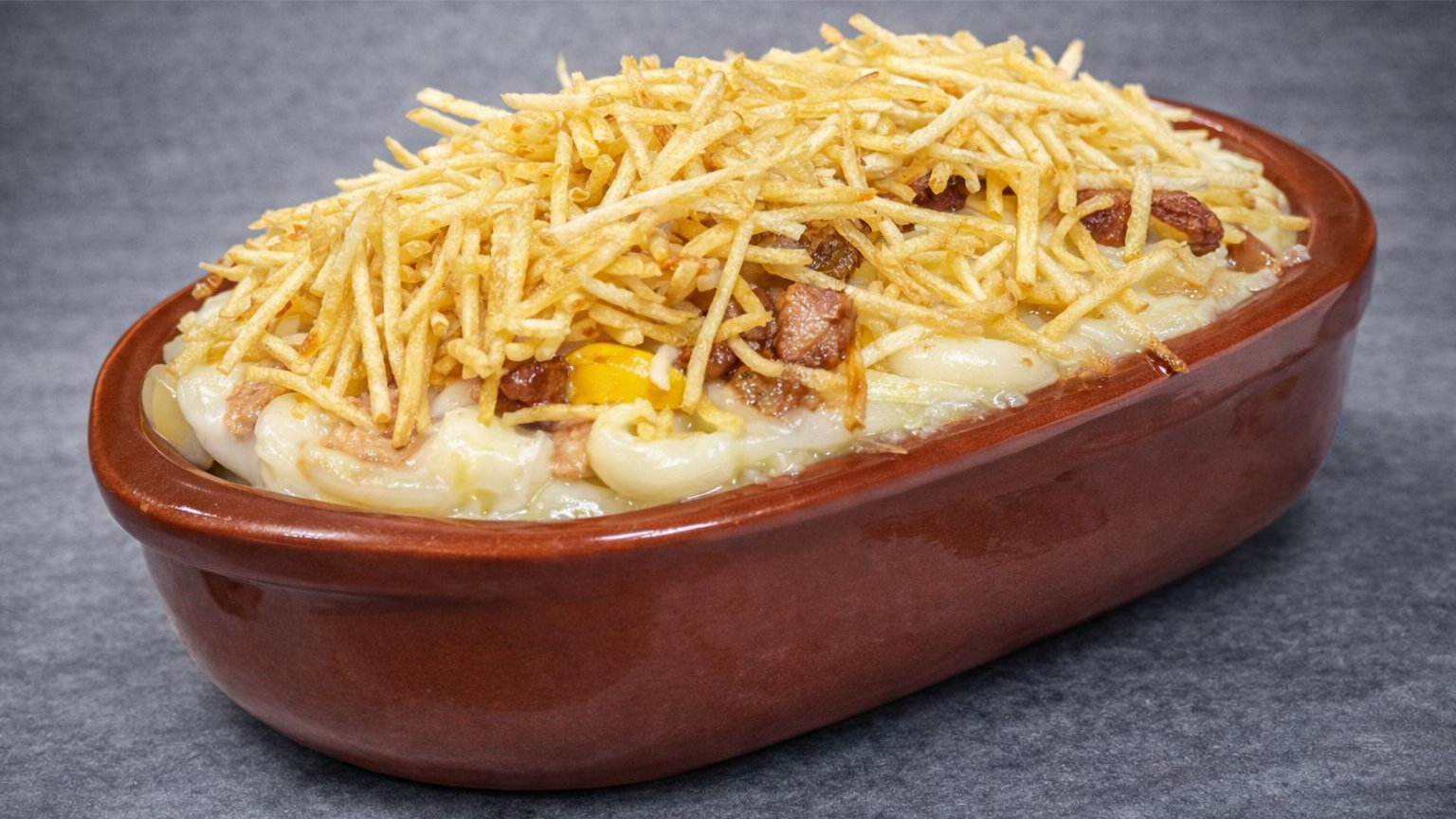 Batata Recheada Calabresa com Queijo e Catupiry