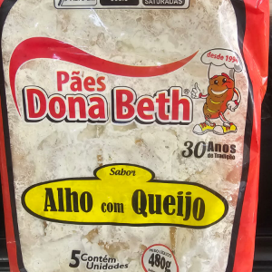 PACOTE PAO DE ALHO COM QUEIJO