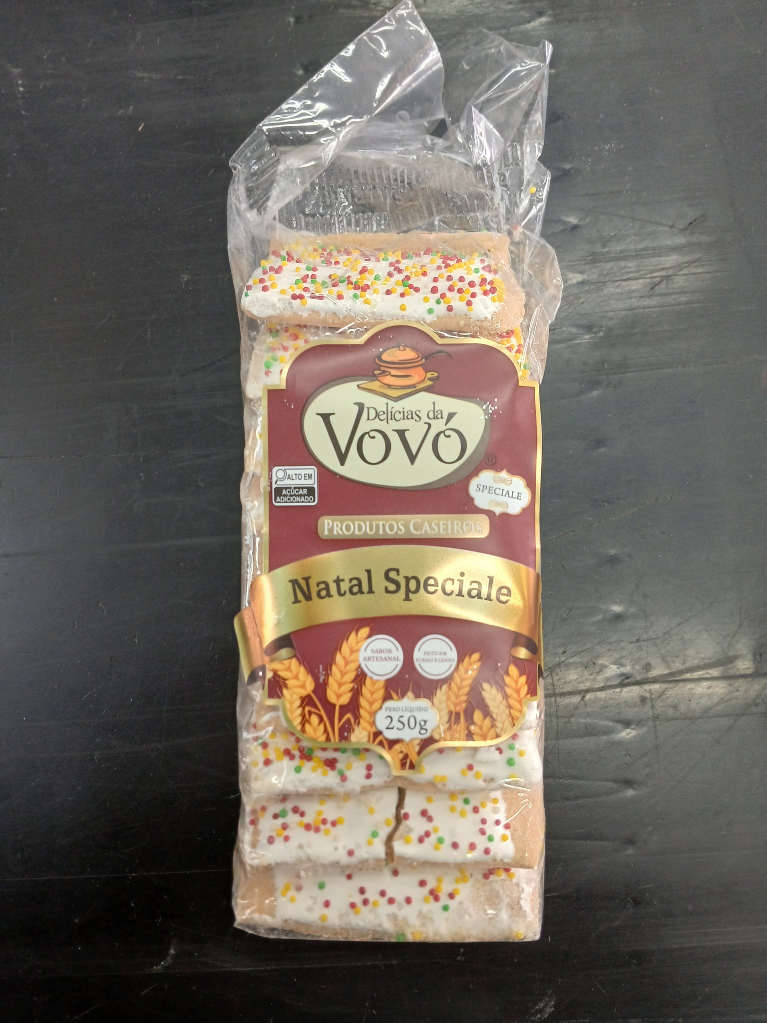 Biscoito delícias da vovó natalino 350g 