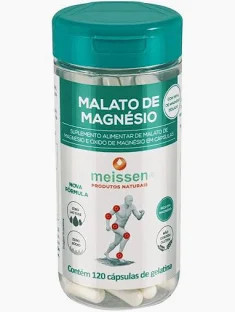 Vita Malato De Magnesio 500mg Meissen Pt 120cap