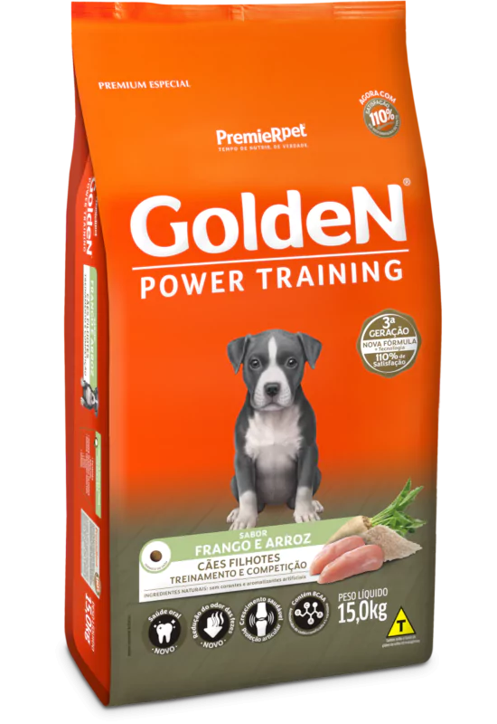 Golden Power Training Filhotes 15kg 