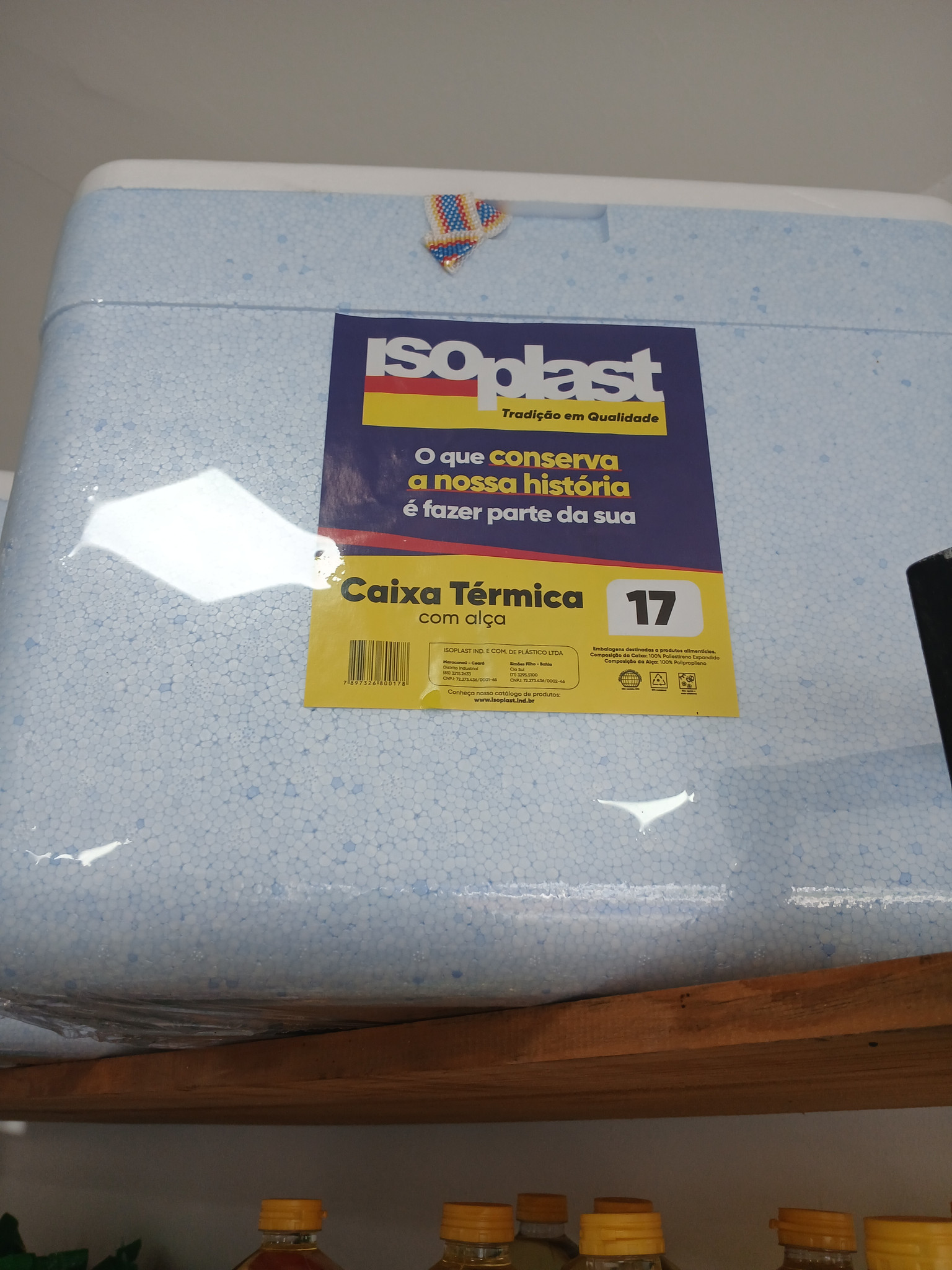 Caixa de Isopor 17lt