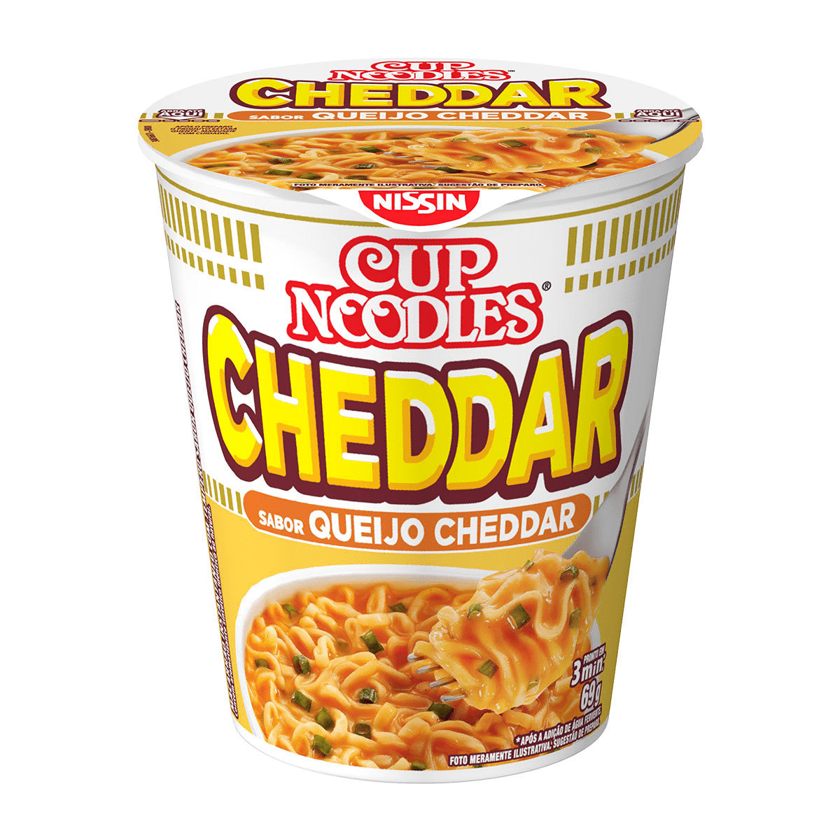 CUP NOODLES CHEDDAR 69GR