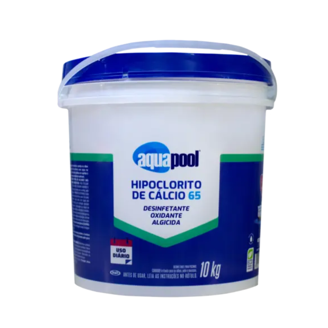 AQUAPOOL HIPOCLORITO DE CALCIO 65% 10KG
