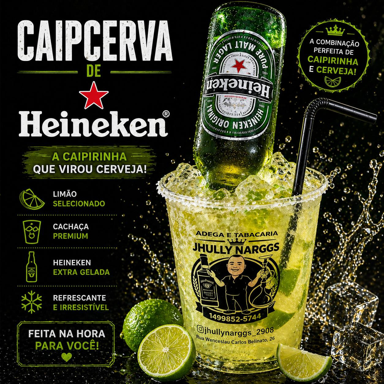 CAIPCERVA HEINEKEN 700ML