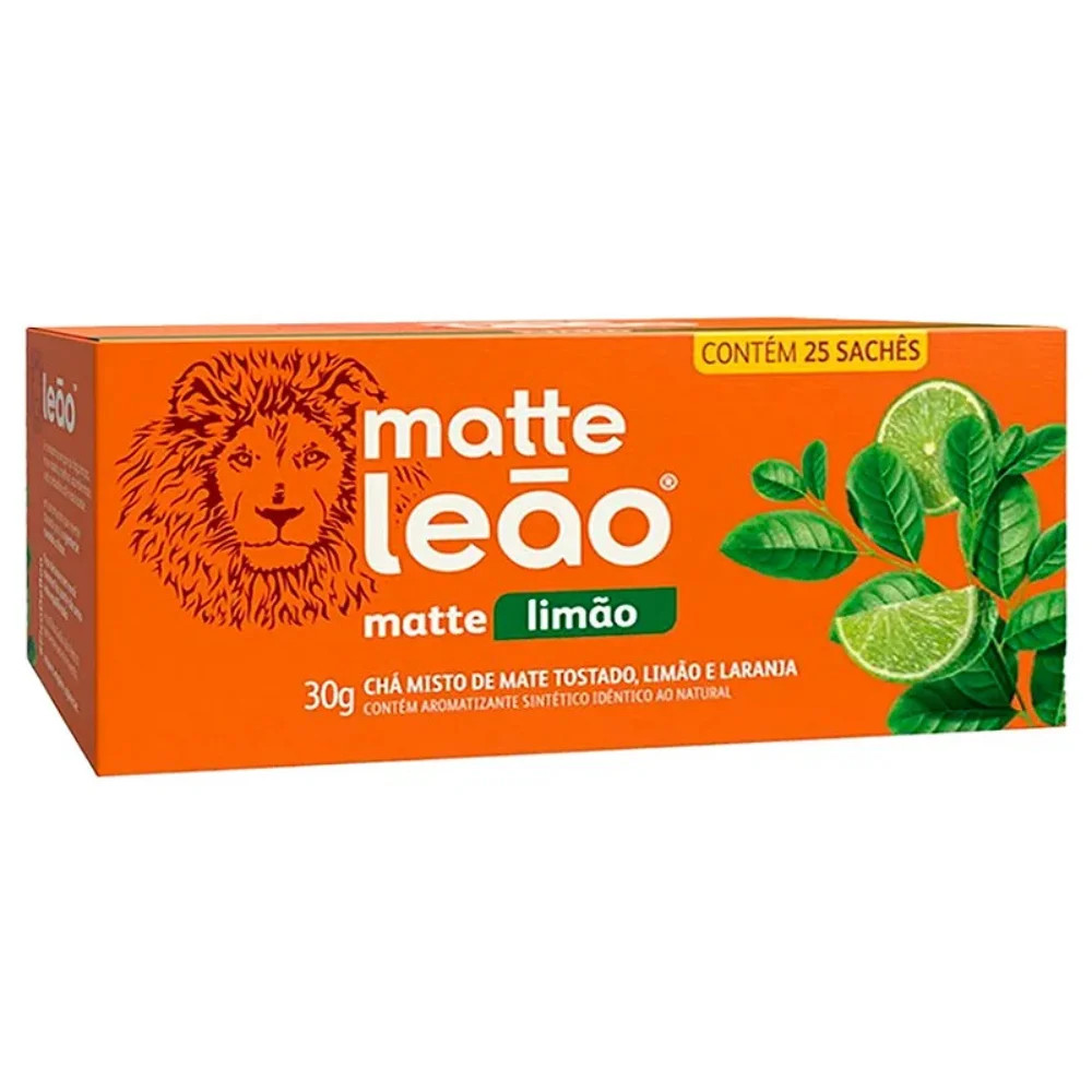 CHA MATTE LEAO LIMAO 40G C/25UN