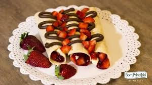 Panqueca Nutella c/Morango