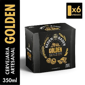 CERVEJA BADEN BADEN GOLDEN LATA 350ML