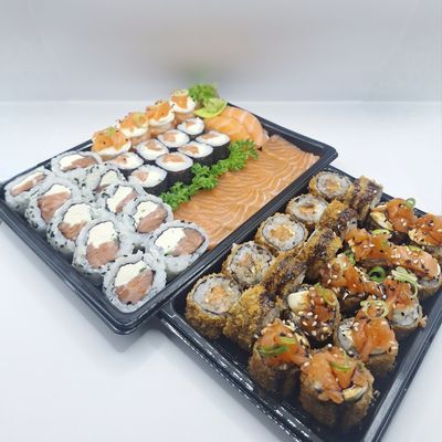 Combo Salmão+Hot Philadelfia+Hot Joy (50 Peças)