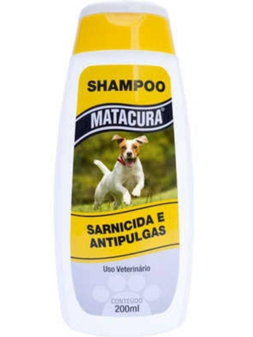 Shampoo Matacura Sarnicida e Antipulgas