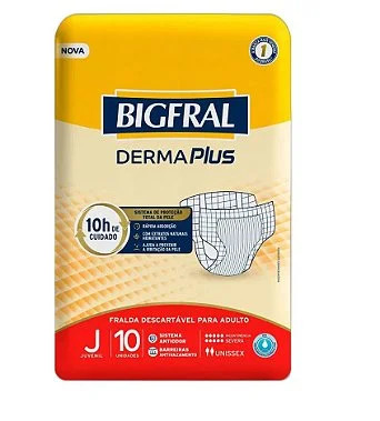 BigFral DermaPllus Tamanho Juvenil - 10 Unidades