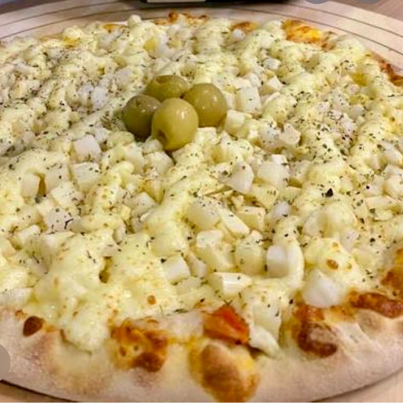 BROTO PALMITO COM CATUPIRY