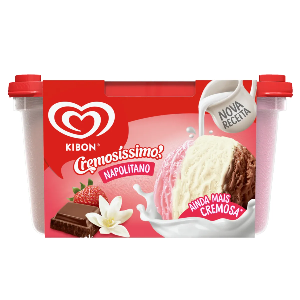SORVETE NAPOLITANO KIBON 1,5LT