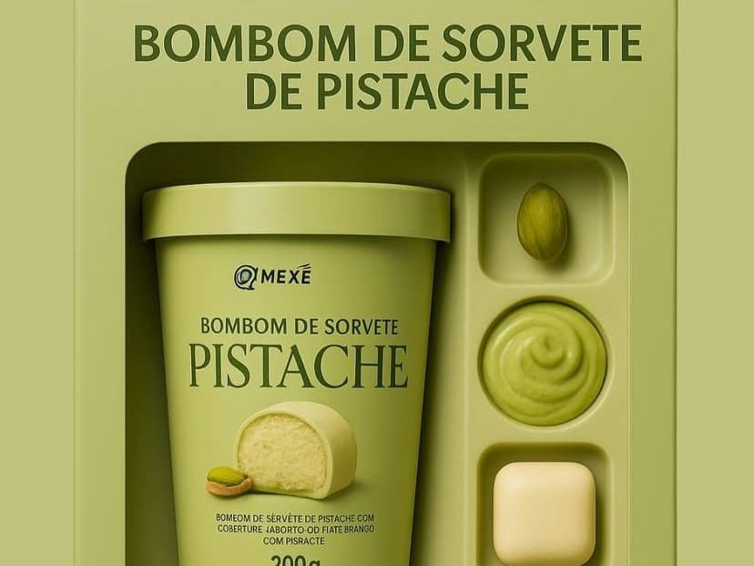 BOMBOM PISTACHE QMEXE 200G