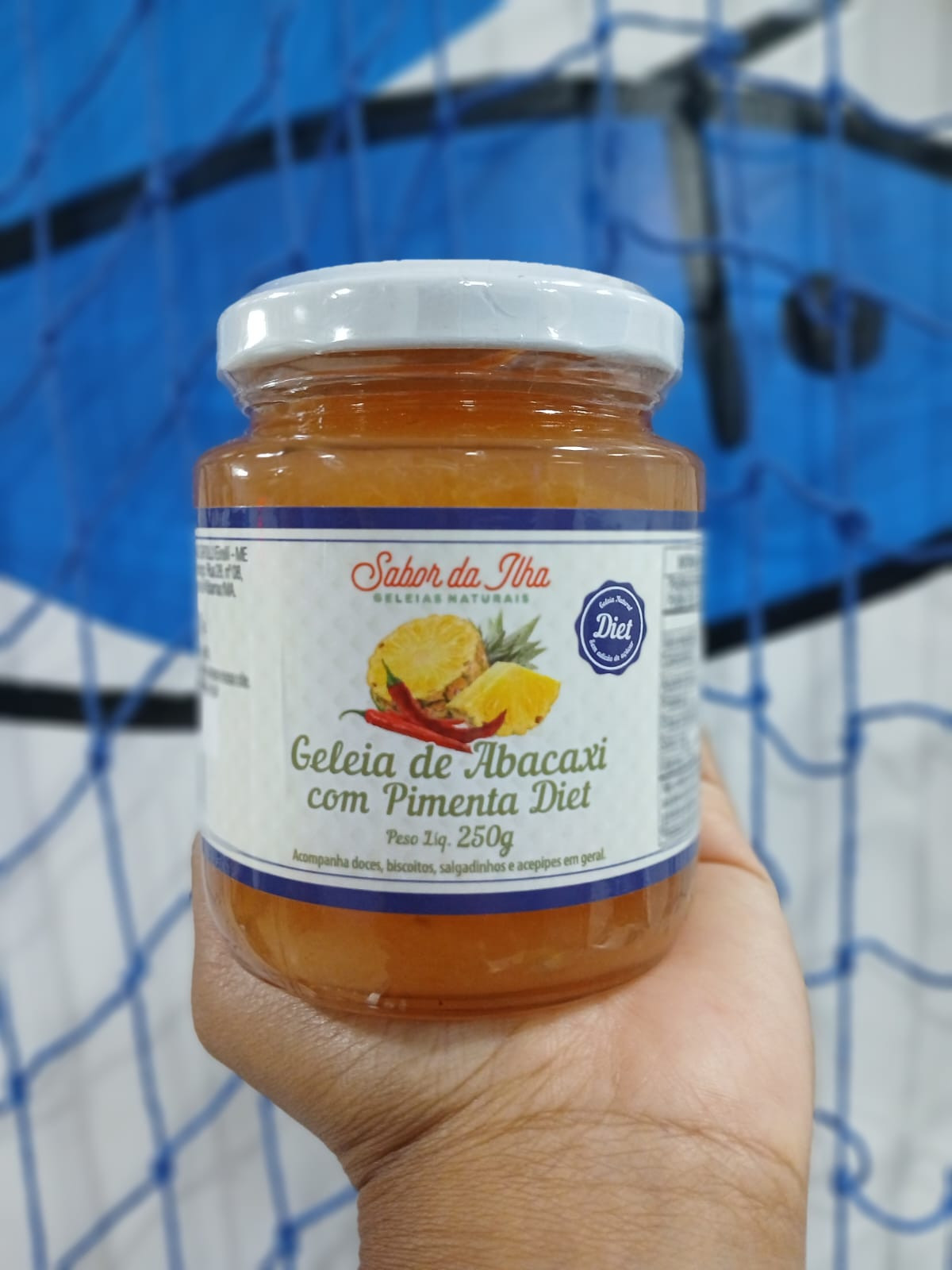 Geleia de abacaxi com pimenta dit (250g)