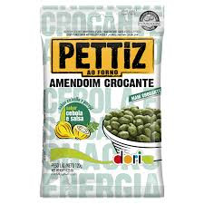 AMENDOIM CROCANTE CEBOLA E SALSA PETTIZ DORI 120G