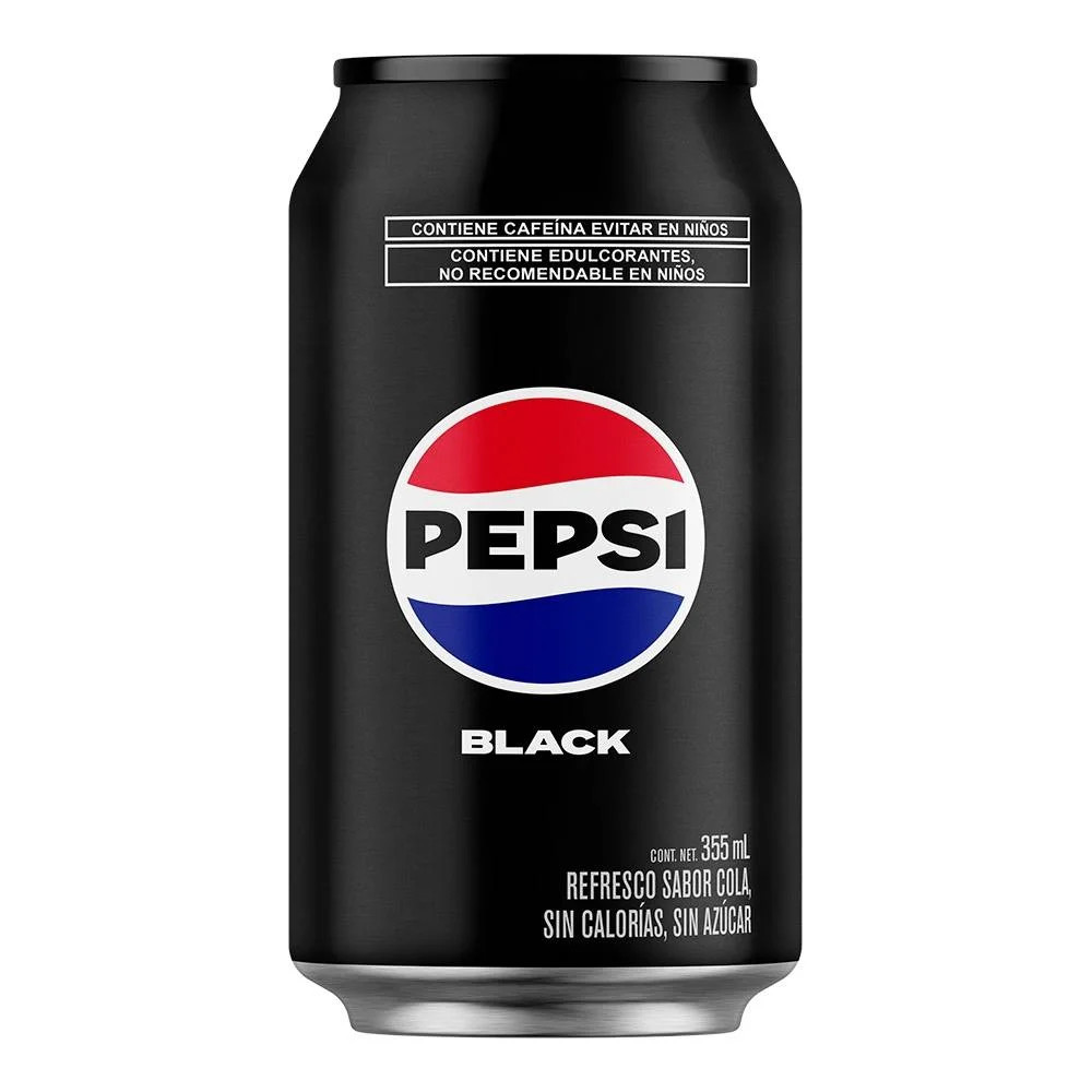 PEPSI BLACK LATA - 350ML 