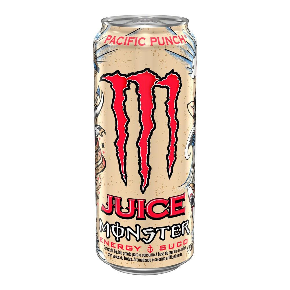 MONSTER JUICE PACIFIC PUNCH 473ML TROPICAL MISTO