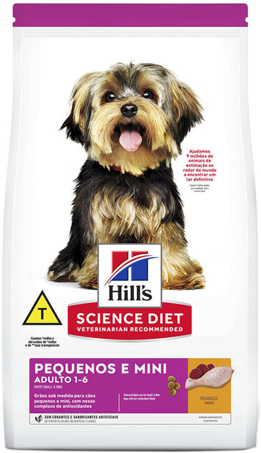 Hills Pequenos e Mini Adulto 7,03kg