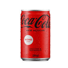 COCA COLA MINI SEM AÇUCAR LATA 220ML