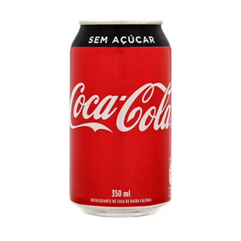 Coca-cola sem açúcar