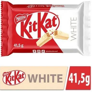 Chocolate Kit Kat tablete 41 g Branco