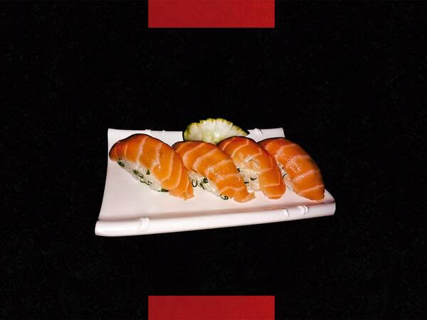 Niguiri Salmão Temperado 