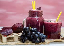 Vitamina Acai com leite integral