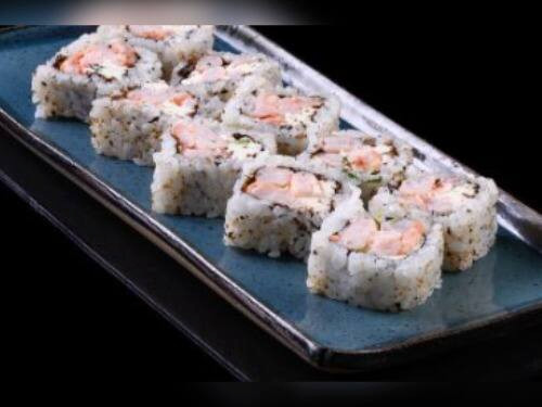 Uramaki de Camarão - 8 Peças