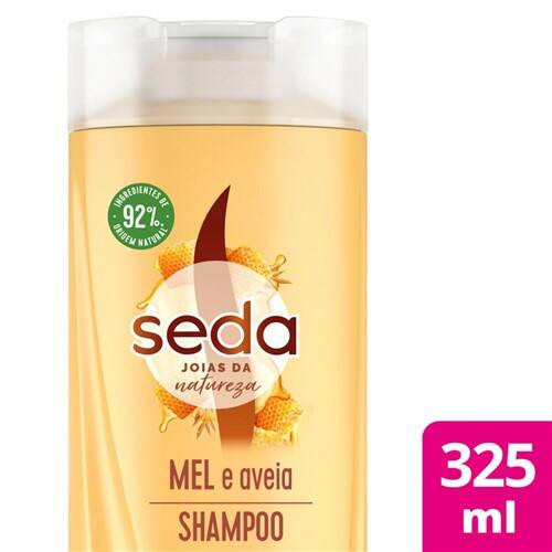 Shampoo Joias da Natureza Mel e Aveia Seda 325ml