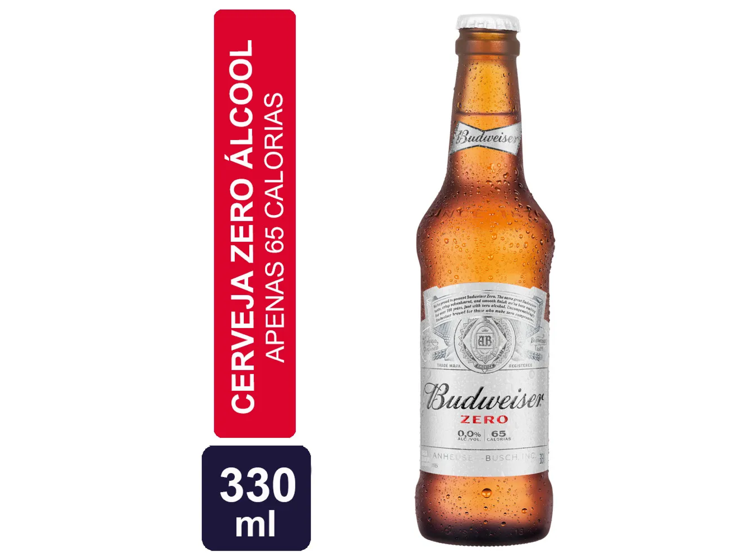 Budweiser Zero Long neck