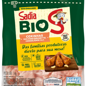 COXINHAS DAS ASAS DRUMETTE BIO SADIA 1KG