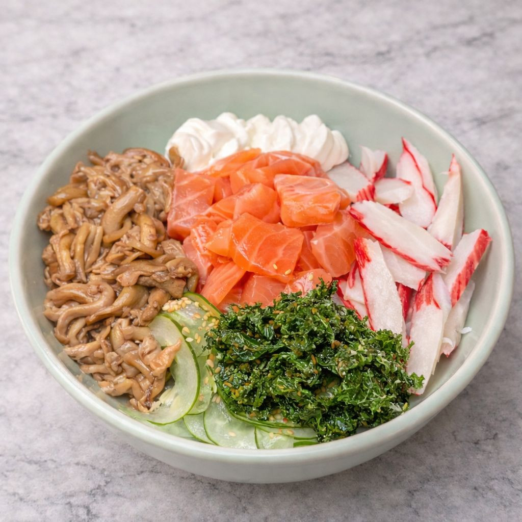POKE SALMÃO SHIMEJI