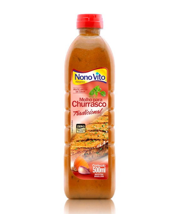 MOLHO P/ CHURRASCO NONO VITO 500ML
