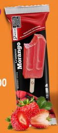 PICOLE AO LEITE MORANGO