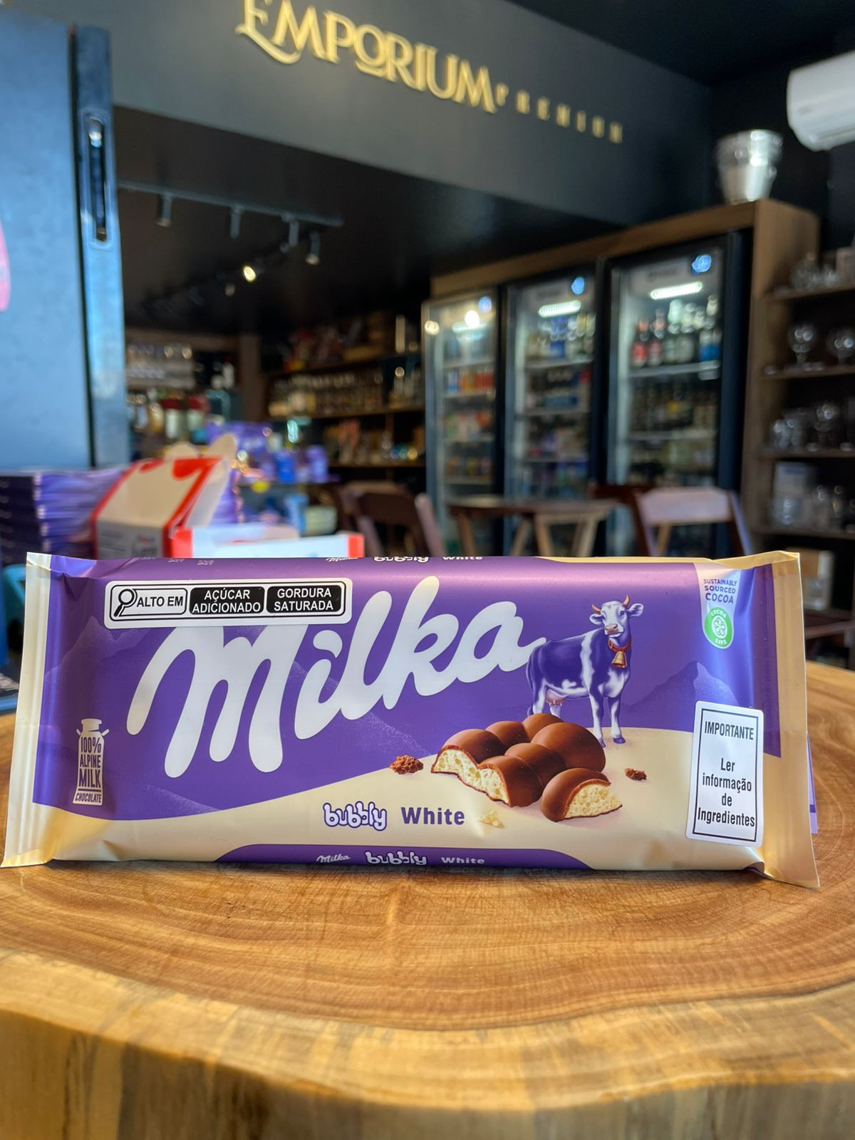 Milka Bubbly White 100g