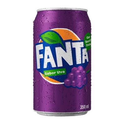 Refrigerante de Uva Fanta 350ml