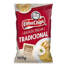 BATATA PALHA ELMA CHIPS TRADICIONAL 100g