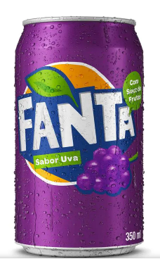 Fanta uva lata