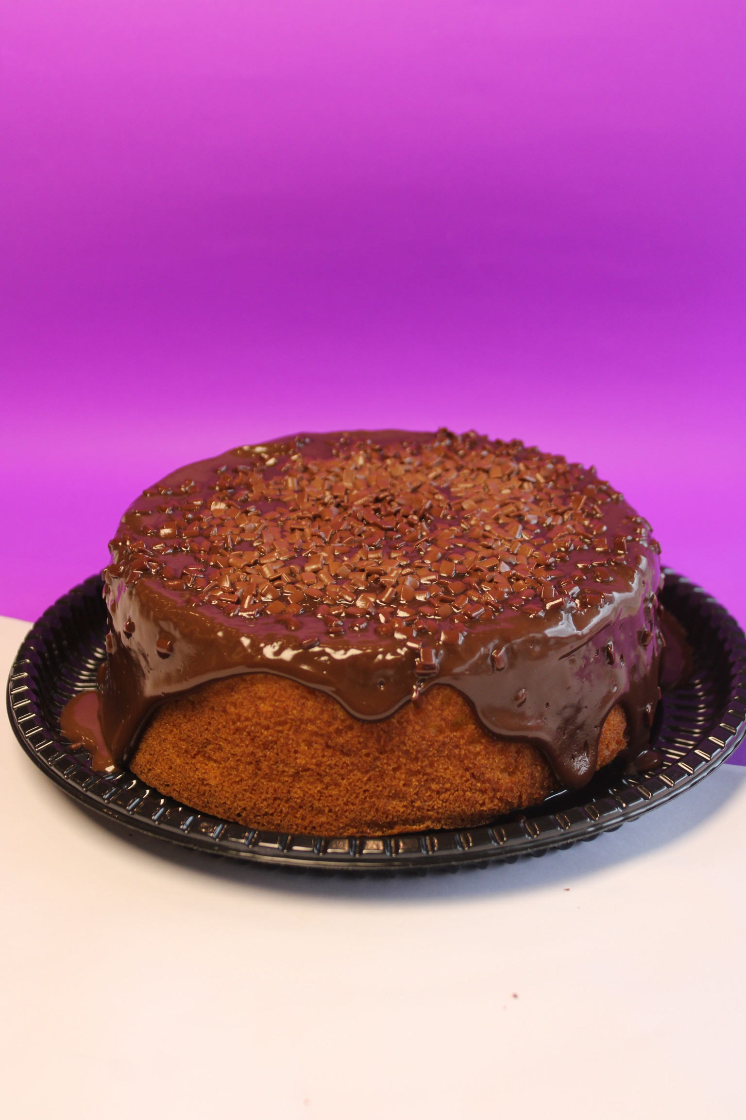BOLO  VULCÃO CENOURA COM CHOCOLATE