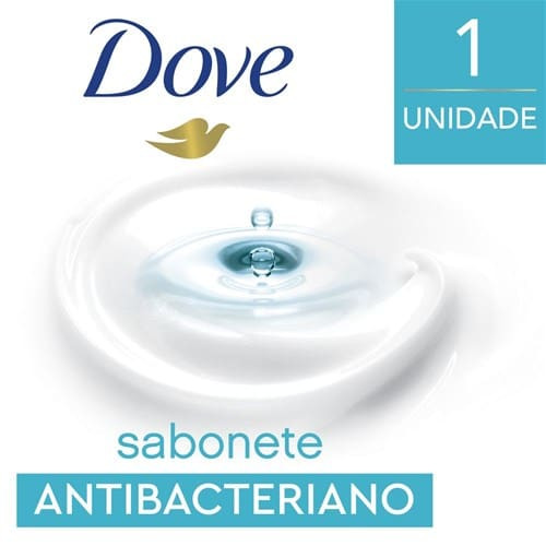 Sabonete em Barra Cuida & Protege Antibacteriano Dove 90g