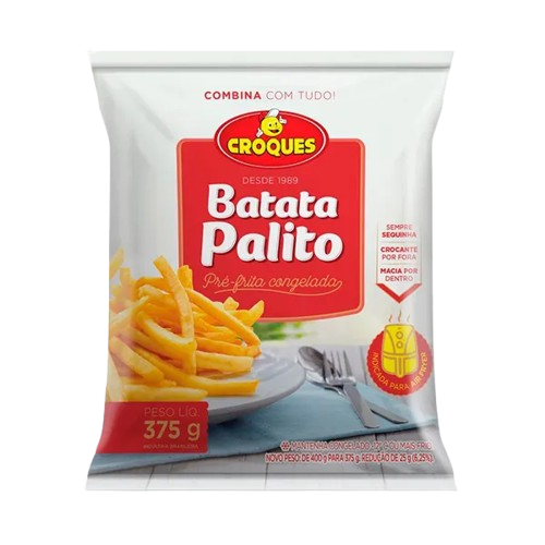 Batata Pré Frita Croques 375g