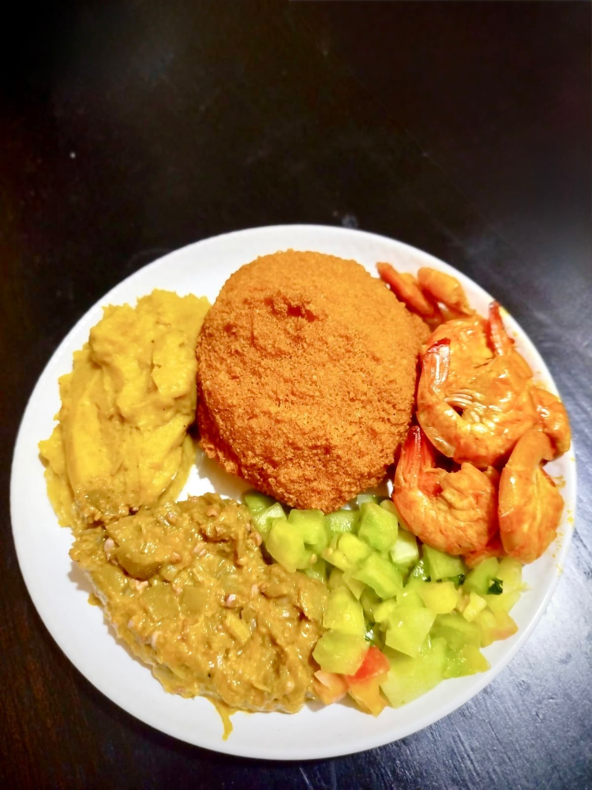 Acarajé no Prato