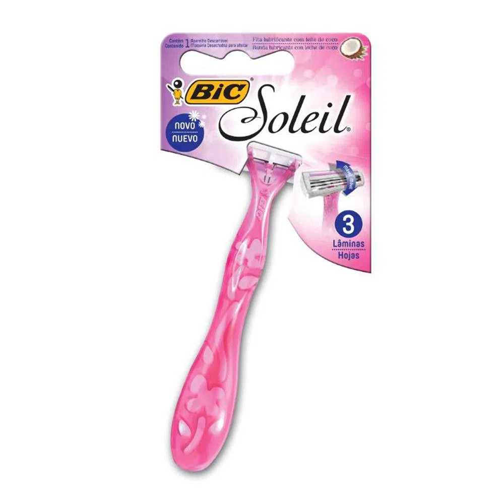 APARELHO BARBEAR BIC SOLEIL