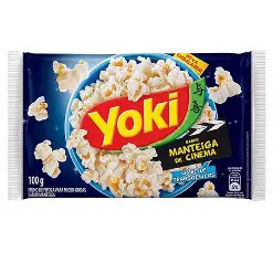 Pipoca Microondas Manteiga de Cinema (Yoki) 100g