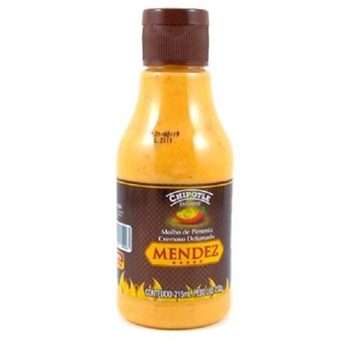 Molho de Pimenta Mendez Cremoso e Defumado Embalagem 232g