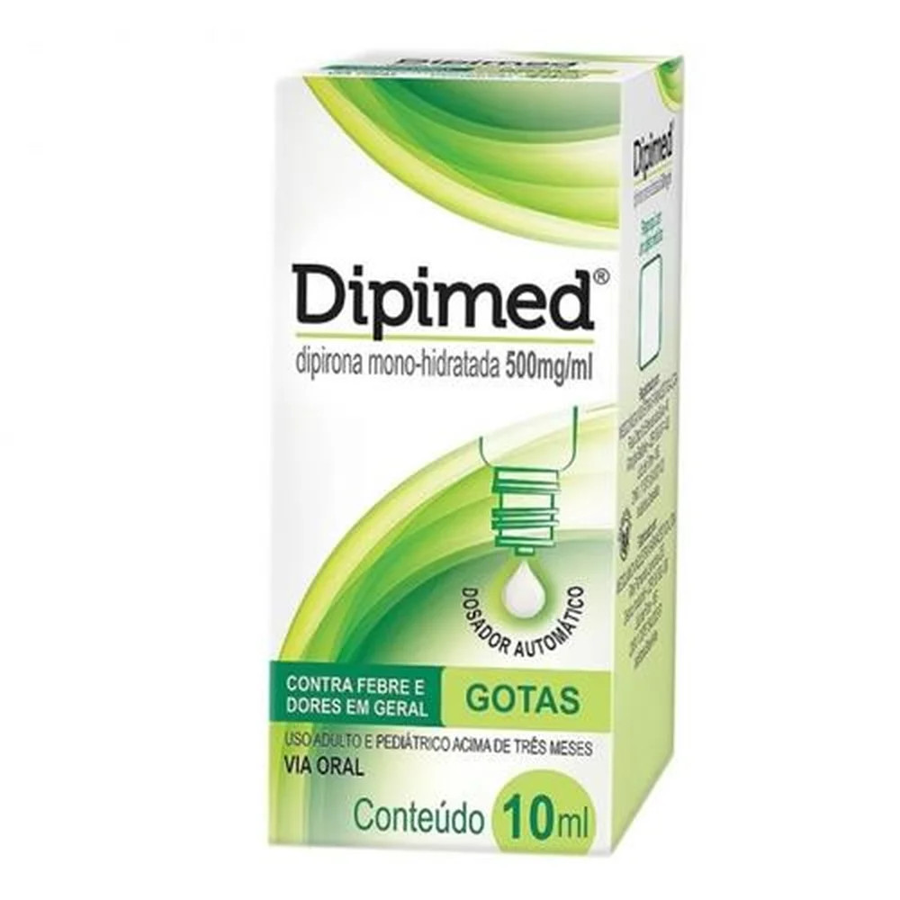 DIPIRONA DIPIMED GOTAS 10ML REMÉDIO